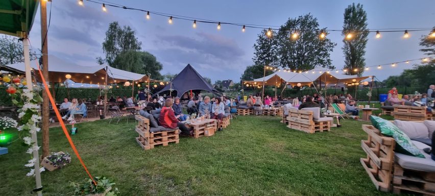 stretchtent Zomerbar Lutterzele Zomerbar Lutterzele Dendermonde stretchtenten huren
