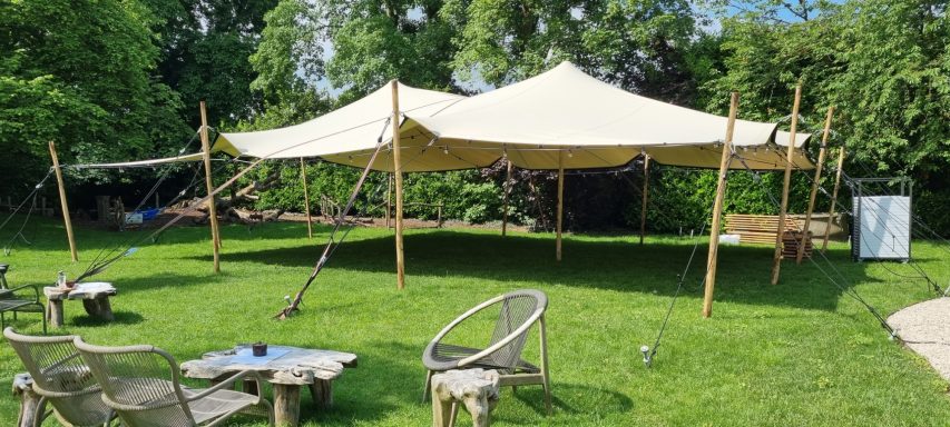 Stretchtent Bornem 10x12,5 stretchtent huren bornem