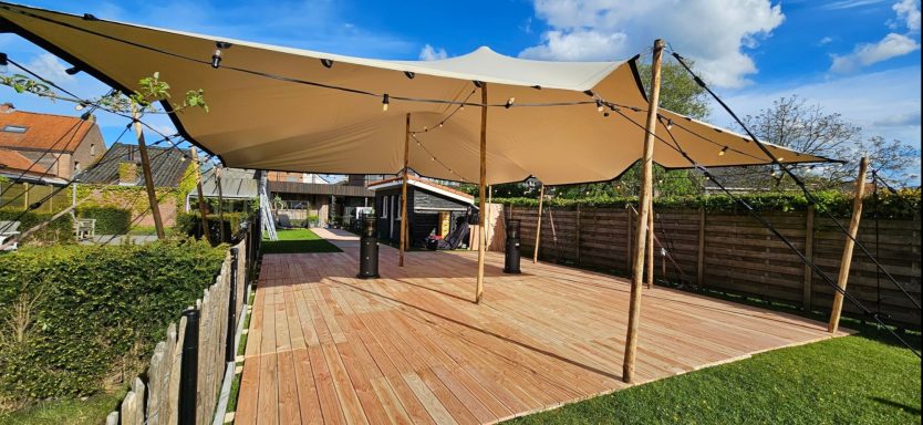 stretchtent huren Oost Vlaanderen vlondervloer stretchtent huren Oost Vlaanderen vlondervloer